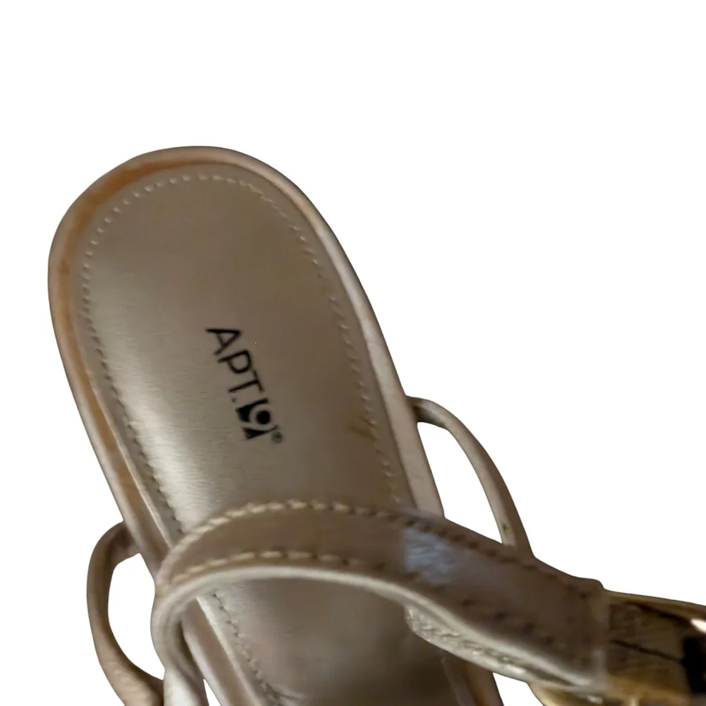 Apt. 9 Tan Strappy Sandals for Dressy Occasions